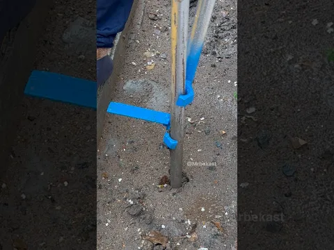Effortless Way to Insert Pipes into the Ground!