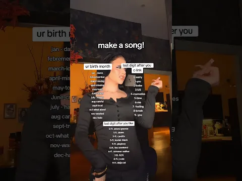 Make a song!!❤️‍🩹💫