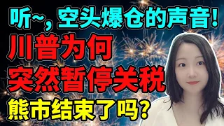 完美爆空局，爆仓声比鞭炮还响！NaNa说美股(2025.04.09)