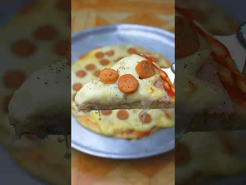 La pizza más fácil del mundo, ¡Te Sorprenderá lo rica que queda!😱