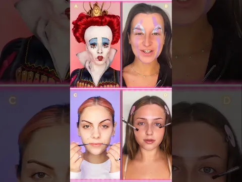 TikTok makeup trend - Circus 🤡 Pt. 9 | 📌 Pinned your comment | #makeup #transition