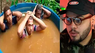 bandidos se escondendo em lugares exóticos