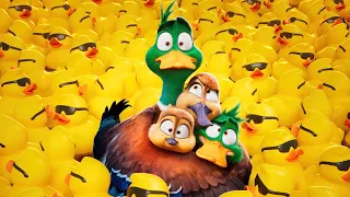 A Family of Ducks Decides to Leave the Safety of a  New Zealand pond. | Explain movie