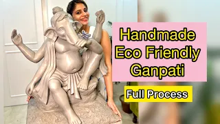 Eco friendly Ganpati 2024 full process #ganpatibappamorya