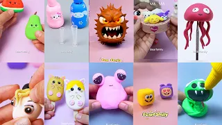 DIY | Clay Collection| Miniature Clay| Funny game| School Project| Bearfamily