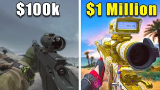 $100K vs $1 Million Sniper in Delta Force