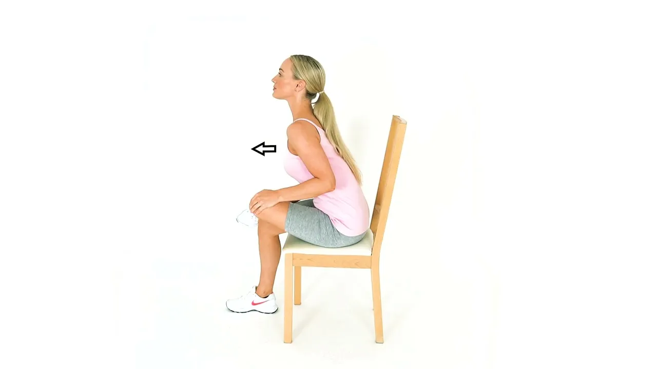 Image Seated Glute Stretch