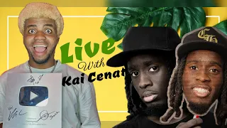 I Met Kai Cenat in Nigeria and Ask him to Sign my 100K Play Button😳