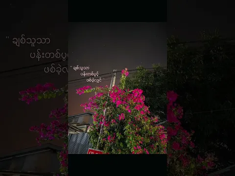 vedio လေးတွေပြန်တင်ပေးမယ် Guys