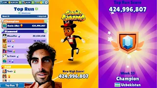 Over 420 MILLION Points on Subway Surfers! No Hacks or Cheats!