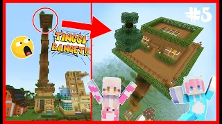 ATUN BANGUN RUMAH TERTINGGI UNTUK MENGALAHKAN MOMON !! Feat @sapipurba Minecraft RolePlay - EP5