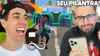 TROLLEI O CLASH WAR COM  BUG GELO INFINITO NO X1 DA ILHA DE TREINAMENTO!