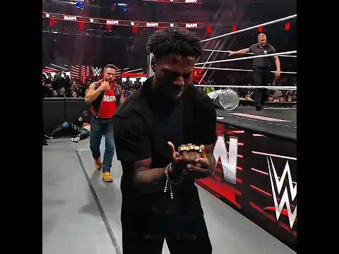 IshowSpeed Strikes LA Knight with brass knuckles #ishowspeed #wwe #shorts