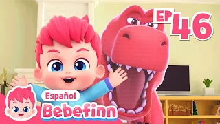 🦖¡Roar! Tiranosaurio Rex, el Mejor Cazador | EP46 | Canciones Infantiles | Bebefinn en español
