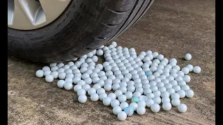 Crushing Crunchy & Soft Things by Car! Experiment CAR vs CIGARETTE, TOYS, MARBLES, LIGHTERS