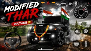 Modified Mahindra Thar Games:Indian Red Thar (Gadi Wala Games) Car Game Android Game - #2025 