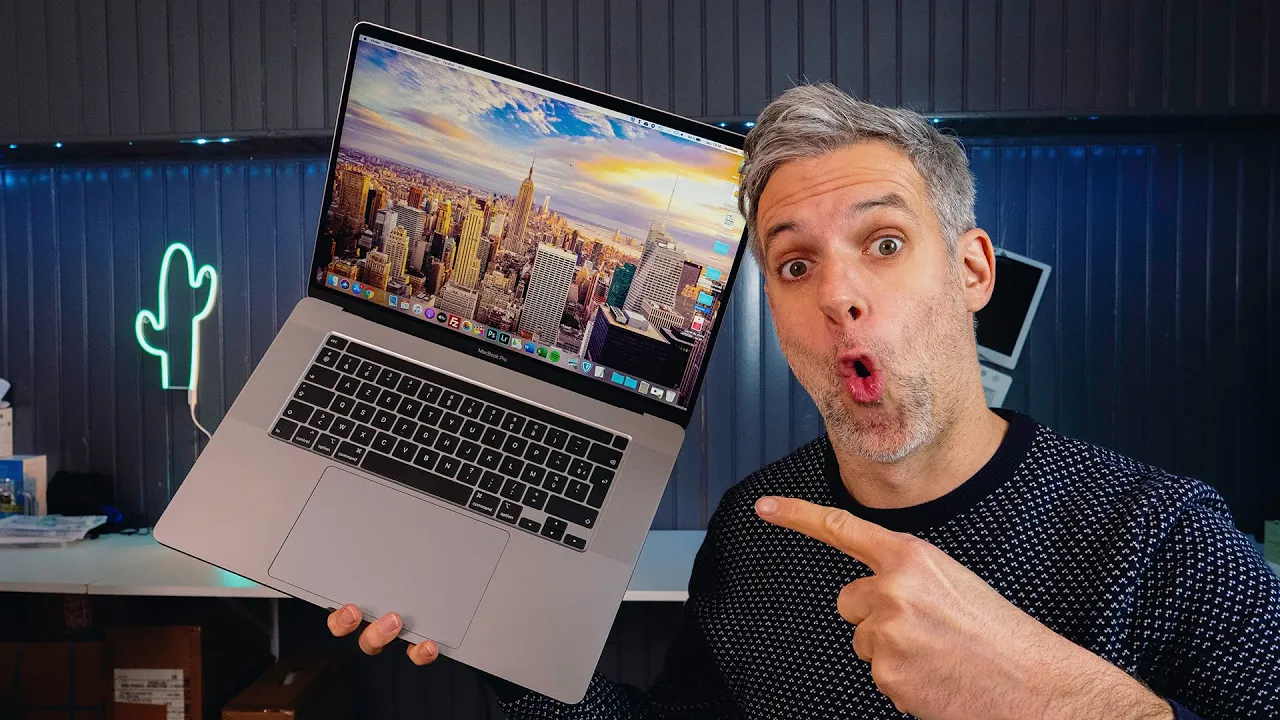 Vido-Test de Apple MacBook Pro 16 par Monsieur GRrr