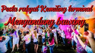 Pesta rakyat mengandung bawang #indonesia #holi #viralvideo