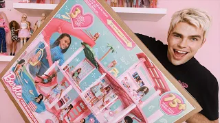 ABRINDO A NOVA CASA DOS SONHOS DA BARBIE 💖 Barbie Dreamhouse