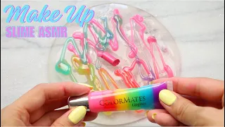 Satisfying Slime Coloring With Make Up, ASMR
