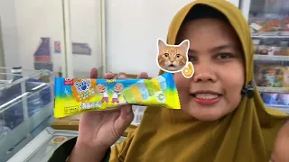 KAI BORONG ES KRIM KARAKTER BARENG MAMA -| Edisi belanja bulanan