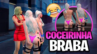 EU E MINHA AMIGA FICAMOS COM COCEIRA NO GTA RP 😂😂