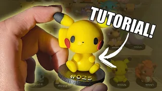⚡Te enseño a hacer a PIKACHU ⚡| Tutorial PASO A PASO