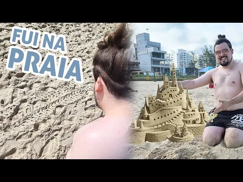 Hoje eu fui na PRAIA | @CUNHALUCASS