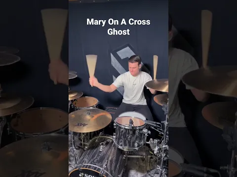 Mary On A Cross - Ghost #cover #drums #maryonacross #ghost #shorts #fyp