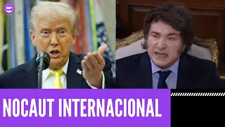 TRUMP HUNDE A MILEI