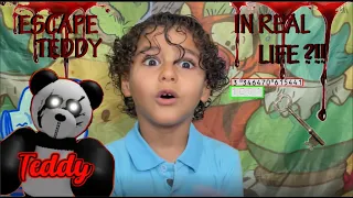 Roblox  real life TEDDY | Escape Daycare