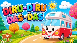 La Autocaravana Dirulana 🚐🏁 | Canción de la ele /L/, erre simple /R/ y de /D/ | LaLaBla