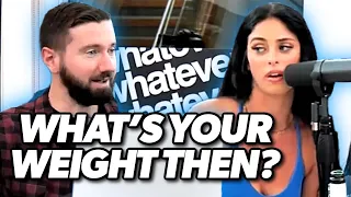 She Makes FUN Of Men's Height So Brian Asks Her To WEIGH Herself!