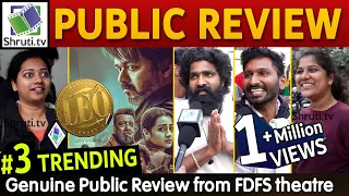 Leo Public Review | Thalapathy Vijay | Lokesh Kanagaraj | Leo Review | #LeoReview | LCU | Anirudh