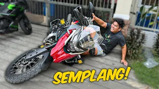 SEMPLANG sa PINAKAMALAKING SUPERBIKE!