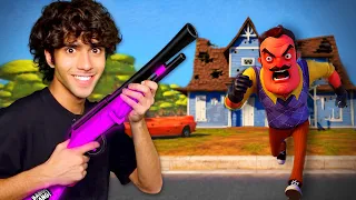 Hello Neighbor, But I Added GUNS...