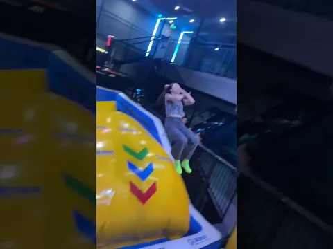 This Trampoline Is 🥱😲😲So Fun! Why Didn't We Just Start Jumping Around Like This When We Were Kids