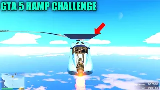 GTA 5 RAMP CHALLENGE IN CAR RACING 🏎️ 999.889% FAIL 1% Complete