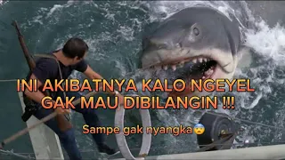 MELAWAN GANASNYA HIU DI TENGAH LAUTAN alur cerita by janna NR