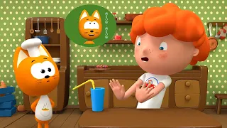Yummy in my tummy song  -  Meow Meow Kitty  - Nursery Rhymes
