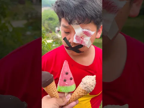 Thử thách bịt mồm ăn kem socola ,kẹo dâu và kem Celano ,ớt cay siêu ngon sự kết hợp hoàn hảo