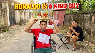 Off the pitch, Ronaldo is truly a good person. Part 1