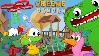 Sapo Brothers em Garten of Banban enfrentando o Opila Bird na creche assustadora!