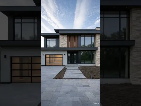 uma mansão sendo construída no meio do nada.