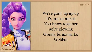 HUNTR/X Golden Easy Lyrics