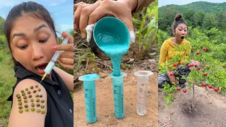 Survival Skills: SMART idea and USEFUL with saving water & soap #bushcraft #camping #outdoors  of