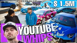 The Stradman's 17 Car Garage Worth Over $3M | YouTube Whips