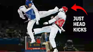 Taekwondo Headshot Knockouts 💥 | Epic TKD Fight Highlights & Incredible Kicks
