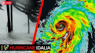 MAJOR HURRICANE Idalia Strikes Florida! Storm Chaser Experience pt 3