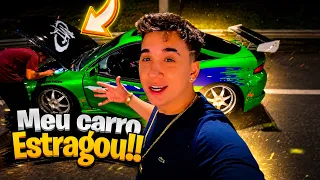 MEU CARRO ESTRAGOU NO MEIO DA RUA! QUE SITUAÇÃO 🤦🏼‍♂️🚗
